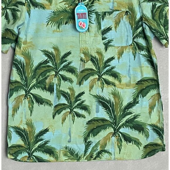 Daniel Cremieux 38 Tahiti Collection Men's Large Button-Down Shirt Tropical NEW - Picture 4 of 12